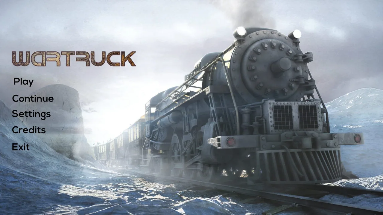 WarTruck: Industrial war sim, identity & menu system