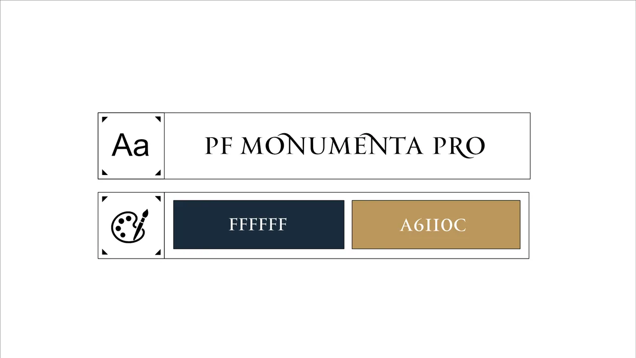 ELDORIA: Type and palette