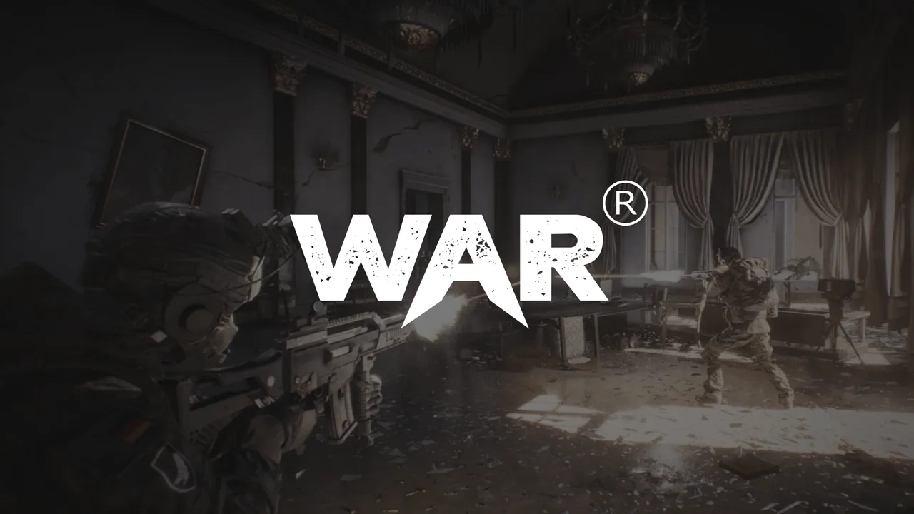 WAR: Logo & key art