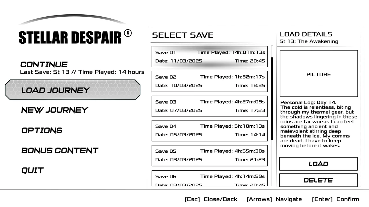 Stellar Despair wireframe 4